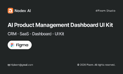 NodeX: AI Product Management Dashboard UI Kit